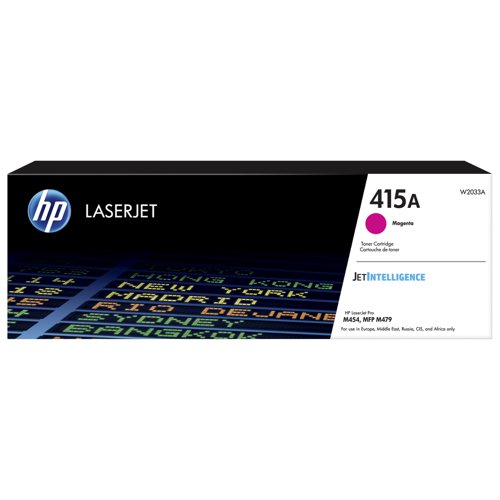 HP No.415A Toner Cartridge Magenta W2033A
