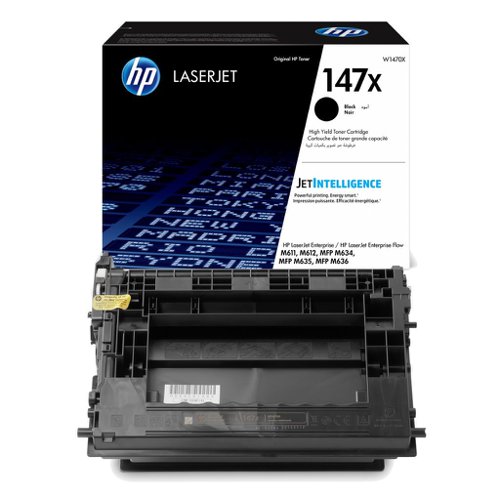 HP No.147X Toner Cartridge High Capacity Black W1470X