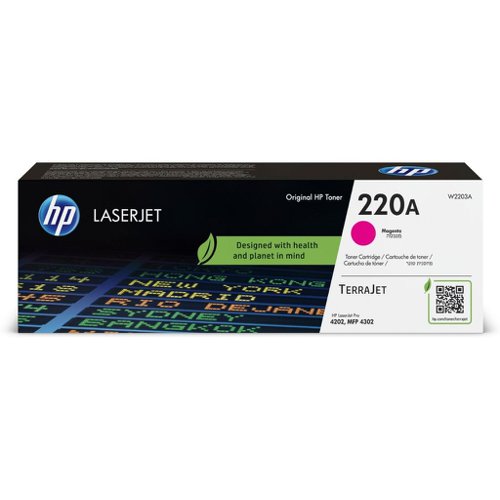 HP No.220A Toner Cartridge Magenta W2203A