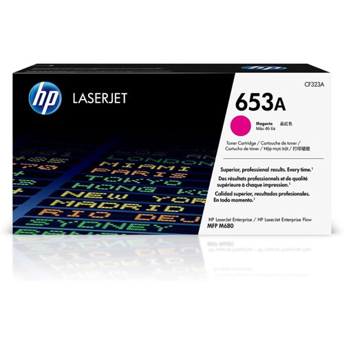 HP No.653A Toner Cartridge Magenta CF323A