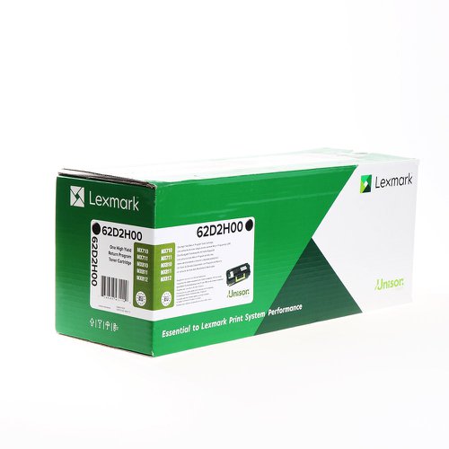 Lexmark Return Programme Toner Cartridge High Capacity Black 62D2H00