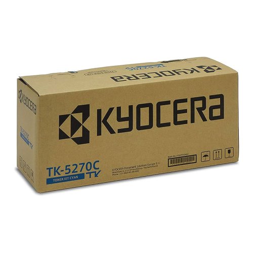 Kyocera TK-5270C Toner Cartridge Cyan 1T02TVCNL0