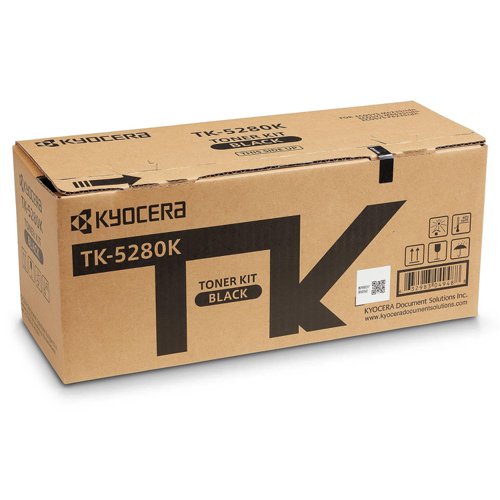 Kyocera TK-5280K Toner Cartridge Black 1T02TW0NL0