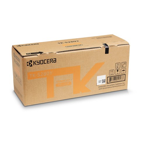 Kyocera TK-5280Y Toner Cartridge Yellow 1T02TWANL0