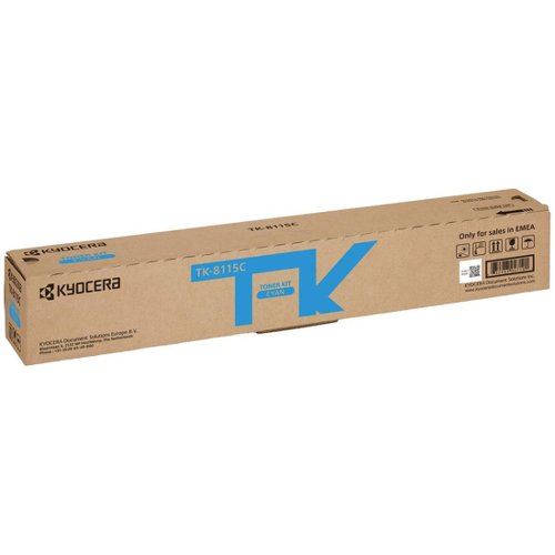 Kyocera TK-8115C Toner Cartridge Cyan TK-8115C