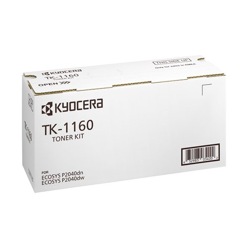 Kyocera TK-1160 Toner Cartridge Black TK-1160