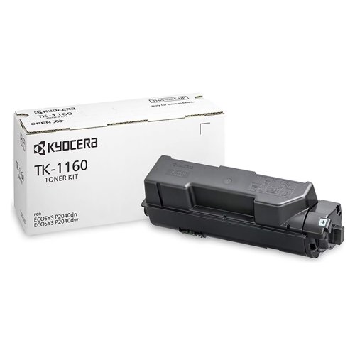 Kyocera TK-1160 Toner Cartridge Black TK-1160