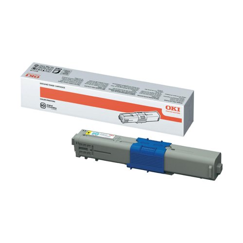 OKI Toner Cartridge High Capacity Yellow 44469722