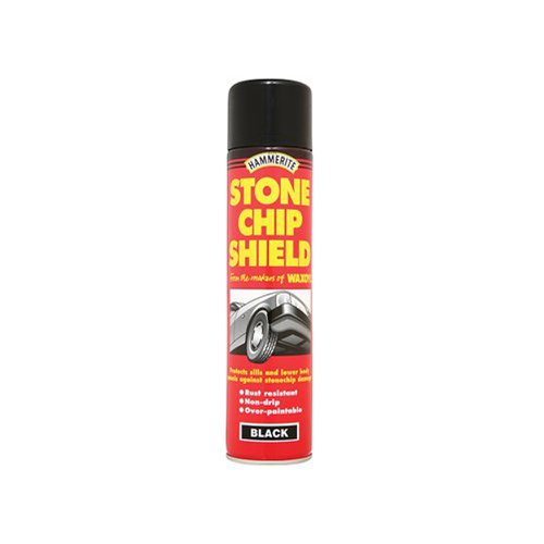 Hammerite Stonechip Shield Black Aerosol 600ml 5092832