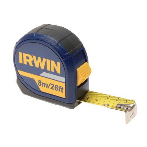 IRWIN Standard Pocket Tape 8m/26ft W25mm 10507789