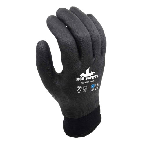 MCR Safety Winter Premium Grip Gloves Size 9 Black (1 Pair) 751980-09