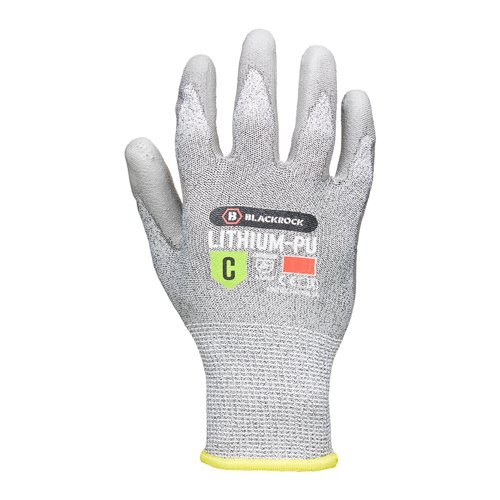 Blackrock Lithium-PU Cut Resistant Gloves Size 8 84306-8