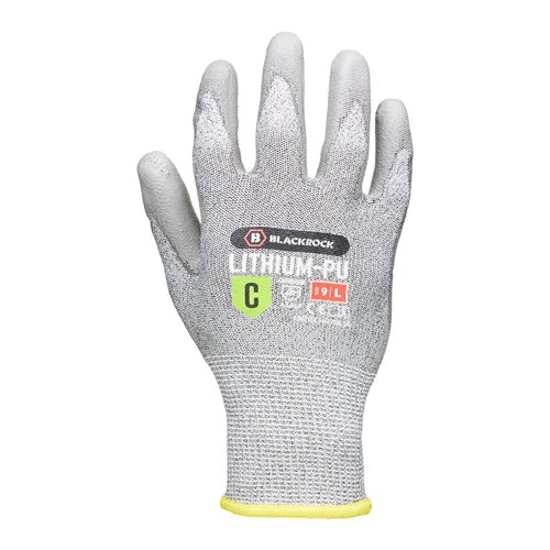 Blackrock Lithium-PU Cut Resistant Gloves Size 9 84306-9