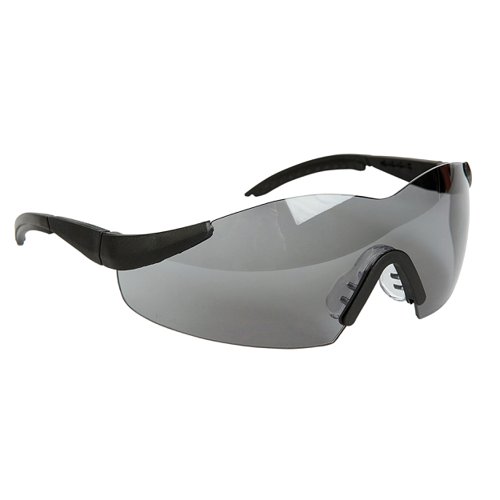 Warrior Grey Anti-Glare Lens Safety Spectacles 0115AG