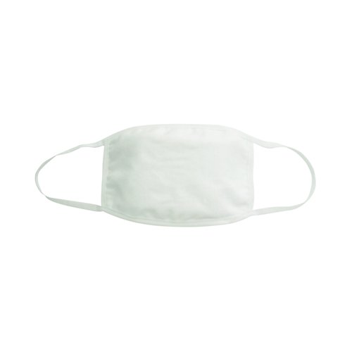 Reusable Cloth Masks 4 Layer Cotton 5x7in White (Pack 5) SY-200425W
