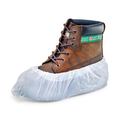 Beeswift Disposable Overshoes White (2000) DOSW16