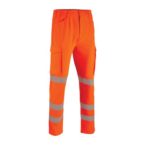 Beeswift Envirowear High-Visibility Trousers Orange 46T EWCTROR46T