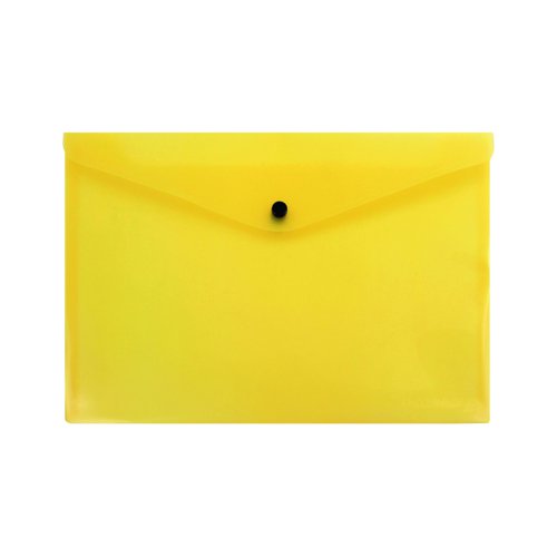 Polypropylene Document Folder A4 Yellow