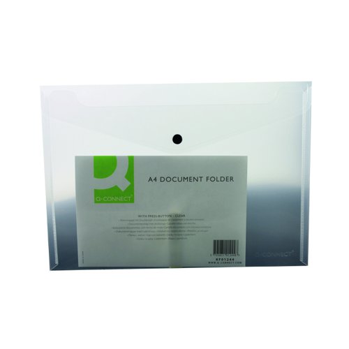 Polypropylene Document Folder A4 Clear