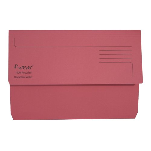 Exacompta Forever Document Wallet 290gsm Pink 211/5002