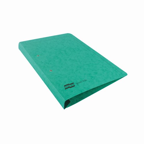 Exacompta Europa Spiral File Foolscap Green 3003