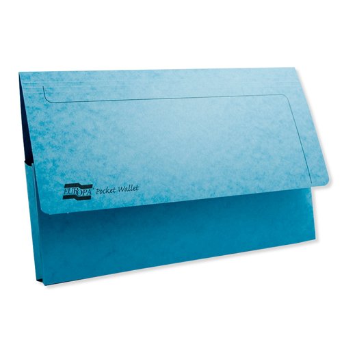 Exacompta Europa Pocket Wallet A3 Blue 4785