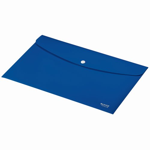 Leitz Recycle Document Wallet Blue (Pack 10) 46780035
