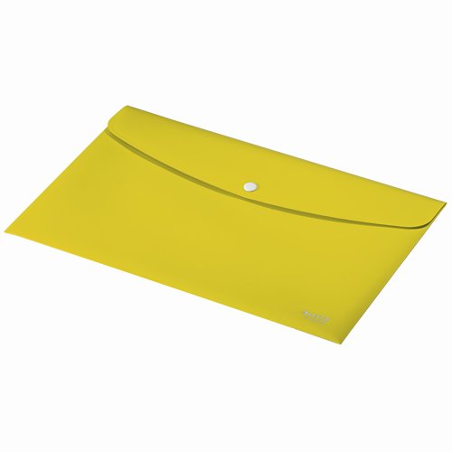 Leitz Recycle Document Wallet Yellow (Pack 10) 46780015