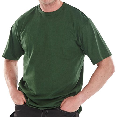 Beeswift Heavyweight T-Shirt Bottle Green (Size S-XXL) CLCTSHWBG