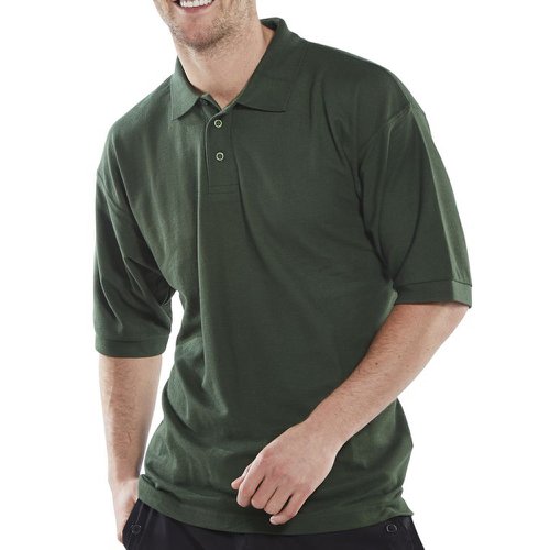 Beeswift Polo Shirt Bottle Green (Size S-3XL) CLPKSBG