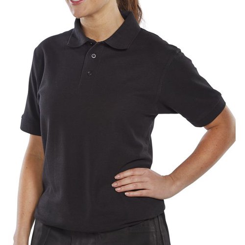 Beeswift Polo Shirt Black (Size XS-5XL) CLPKSBL