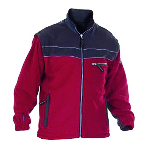 Hydrowear Kiel Fleece Red/Grey Large HYD2602FLREGYL