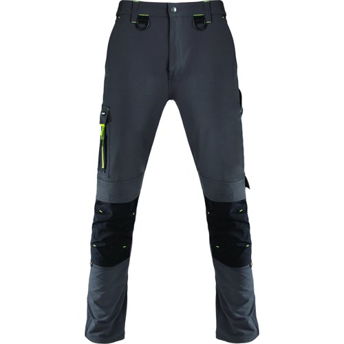 Beeswift Flex Workwear Two-Tone Trousers Grey/Black 38S SFTGYBL38S