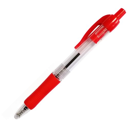 Gel Retractable Pen Red (Pack 10)