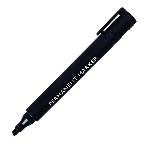 Permanent Marker Pen Chisel Tip Black