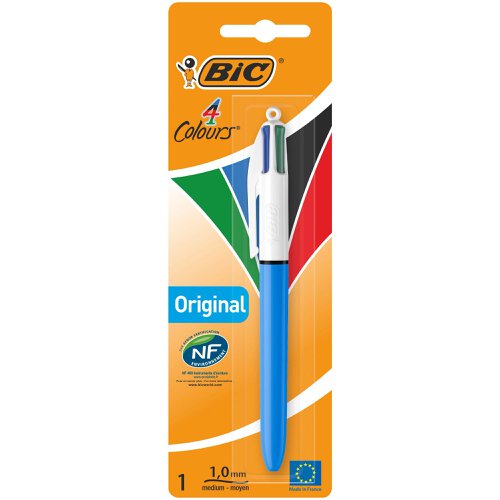 BIC 4-Colours Original Ballpoint Pen Single 802077