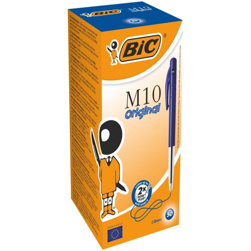 BIC M10 Original Retractable Ballpoint Pen Blue 1199190121
