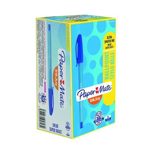 Paper Mate InkJoy 100 Ballpoint Pen Medium Blue S0957130