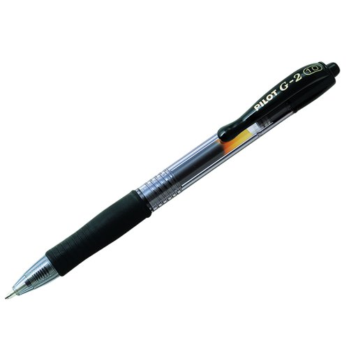 Pilot G210 Retractable Gel Rollerball Pen 1.0mm Black 043101201