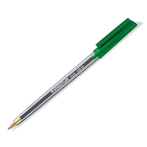 STAEDTLER 430 Stickpen Medium Tip Green 430-M5