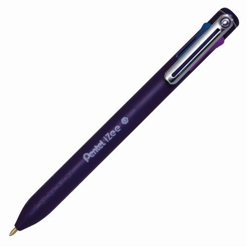Pentel IZee 4 Colour Pen Education 1.0mm Medium (Pack 2x12) BXC470-LC
