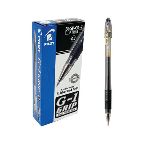 Pilot G1 Grip Ball Black BLGPG10701 012101201