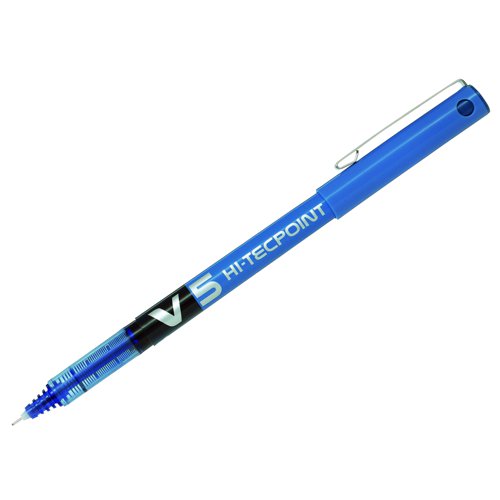 Pilot V5 Liquid Ink Rollerball Pen 0.3mm Blue 100101203
