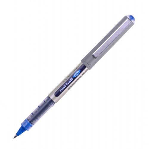 uni-ball UB-157 Eye Fine Rollerball Liquid Ink Pen Blue (Pack 12) 524405000