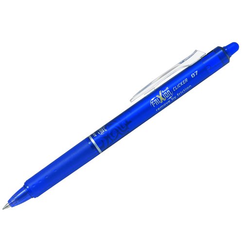 Pilot FriXion Clicker Erasable Pen 0.7mm Blue 229101203