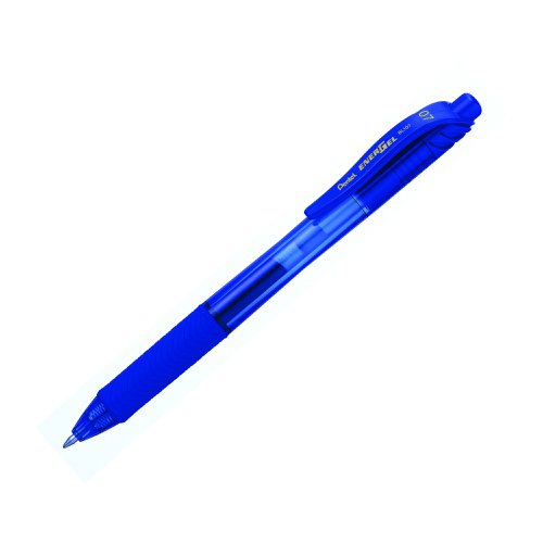 Pentel EnerGel X Rollerball Pen Blue (Pack 2) YBL107/RCY/2C