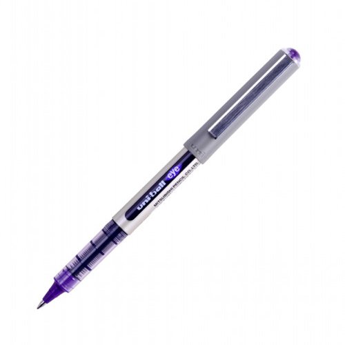uni-ball UB-157 Eye Fine Rollerball Liquid Ink Pen Violet (Pack 12) 552216000