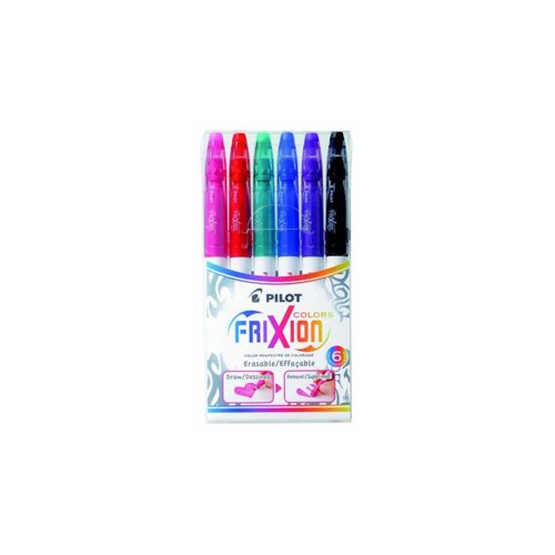 Pilot Frixion Colors Assorted Colours (Pack 6) 220300600