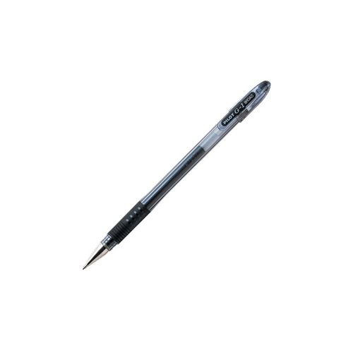 Pilot G-110 Grip Rollerball Pen Broad Black (Pack 12)