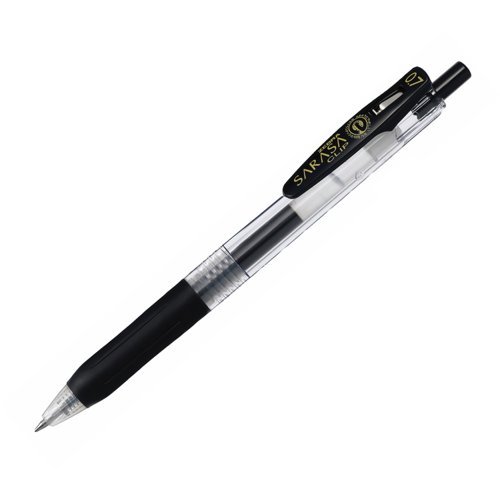 Zebra Sarasa Clip Eco Gel Pen Black (Pack 12) 14321